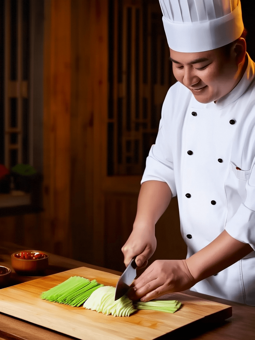 Chinese knife skills - precision cutting techniques for Chinese cooking